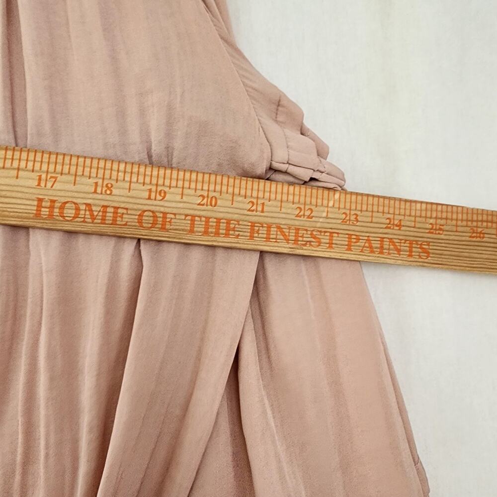 REVOLVE All Tucks Bodysuit in Blush Free People Color: Blush Pink XS oversized - Picture 9 of 11